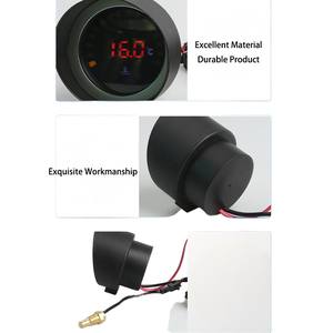 มาตรวัดอุณหภูมิน้ำดิจิตอล12V/24V อเนกประสงค์สำหรับรถบรรทุกรถรถขุดจอแสดงผล LCD สำหรับเครื่องมือดัดแปลงรถยนต์ - Product Image 4