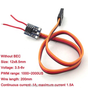1pc Micro 1A Dual-WayแปรงESC DC 5Vอิเล็กทรอนิกส์Controller WinchควบคุมแผงวงจรสําหรับRCรุ่นของเล่นรถเครื่องบิน - Product Image 6