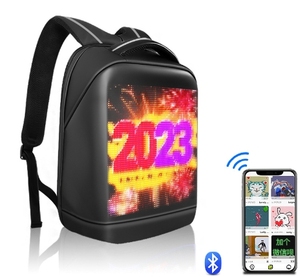 App programmabile con schermo a Led personalizzabile zaino a Led impermeabile borsa per Computer con Display a Led Smart Led zaino - Product Image 1
