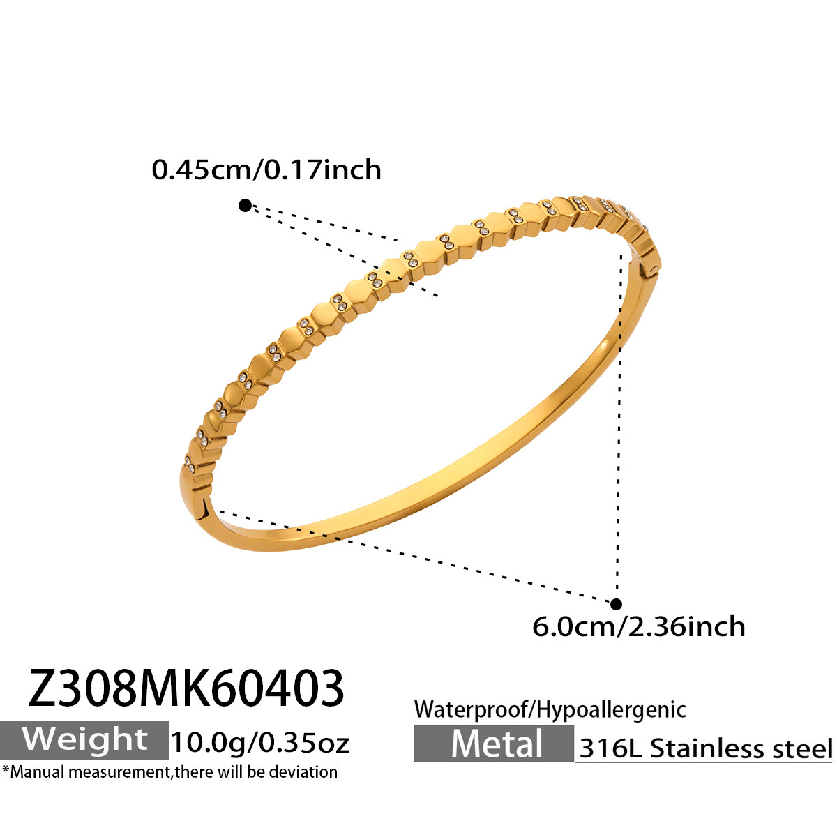 Bracciale Stella e Cuore