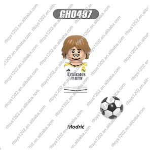 Boys Gifts G0163 World Sport Football Soccer Player Famous Star Character Mini Action Building Block Figure Kids Plastic <strong>Toys</strong>