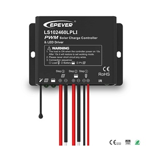 Comunicación IR EPever 20A controlador LED incorporado IP68 CE ROHS PWM controlador de carga Solar para sistema de luz solar - Product Image 1