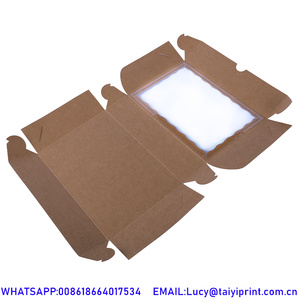 纸盒纸板棕色盒子，用于包装鸡肉和小排骨块盒 - Product Image 2