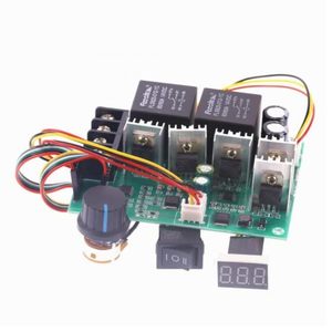 PWM DC Motor drehzahl regler mit digitalem LED-Anzeige modul Max 40A-60A für 12V 24V 36V 48V Digital ICs Produkt - Product Image 5