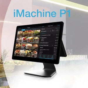 Высокоэкономичные 15,6 дюймов Android/Windows Desktop POS простые в использовании 6USB интерфейсы дешевые POS - Product Image 2