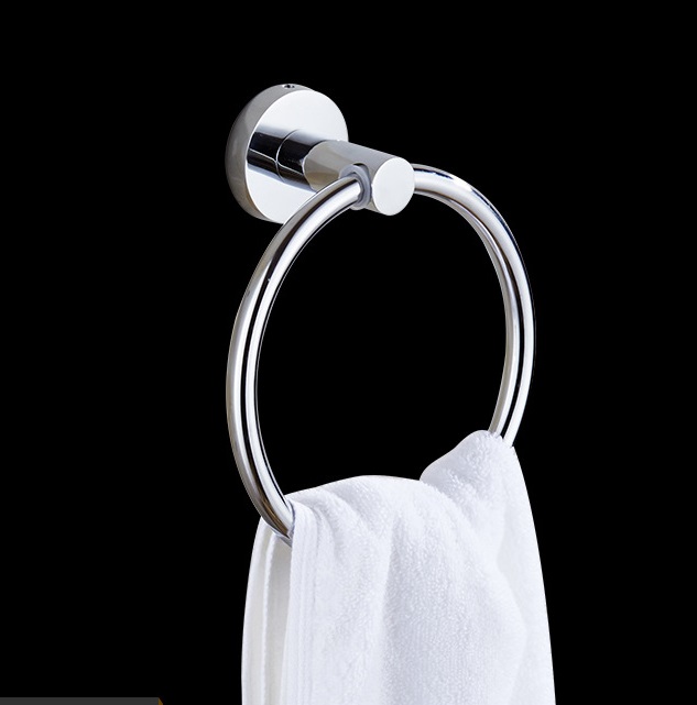 Stainless steel towel ring