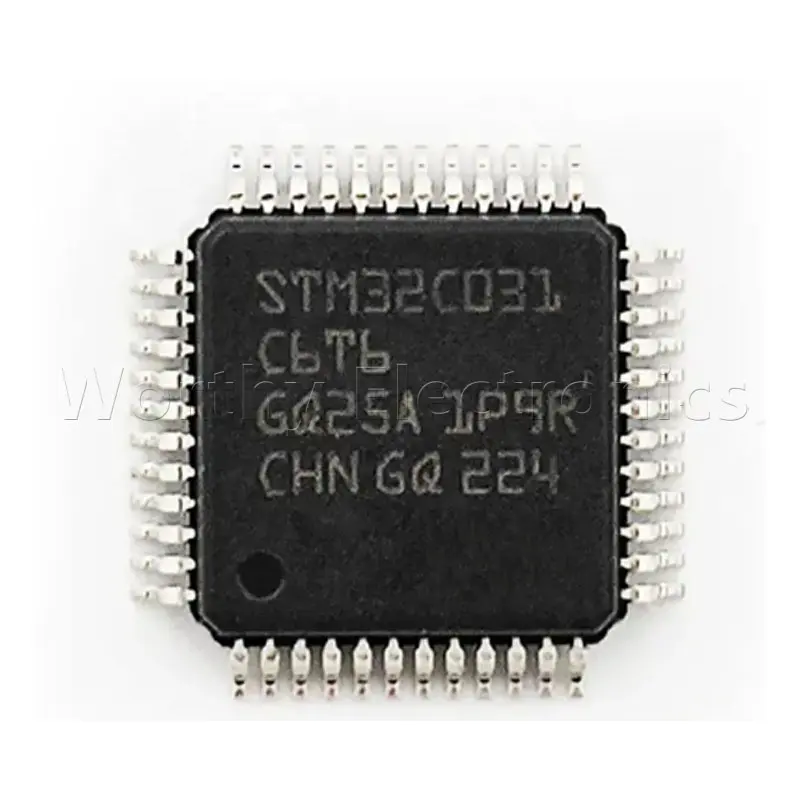 Electronic component MCU Microcontroller Integrated Circuits IC Chip STM32C031 LQFP-48 STM32C031C6T6 electronic parts