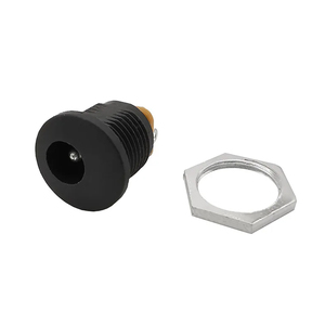 อะแดปเตอร์เชื่อมต่อ DC DC-022ซ็อกเก็ตพลังงาน5.5X2.1mm แหล่งจ่ายไฟ DC ช่องเสียบปลั๊กแผงเมาท์ - Product Image 1