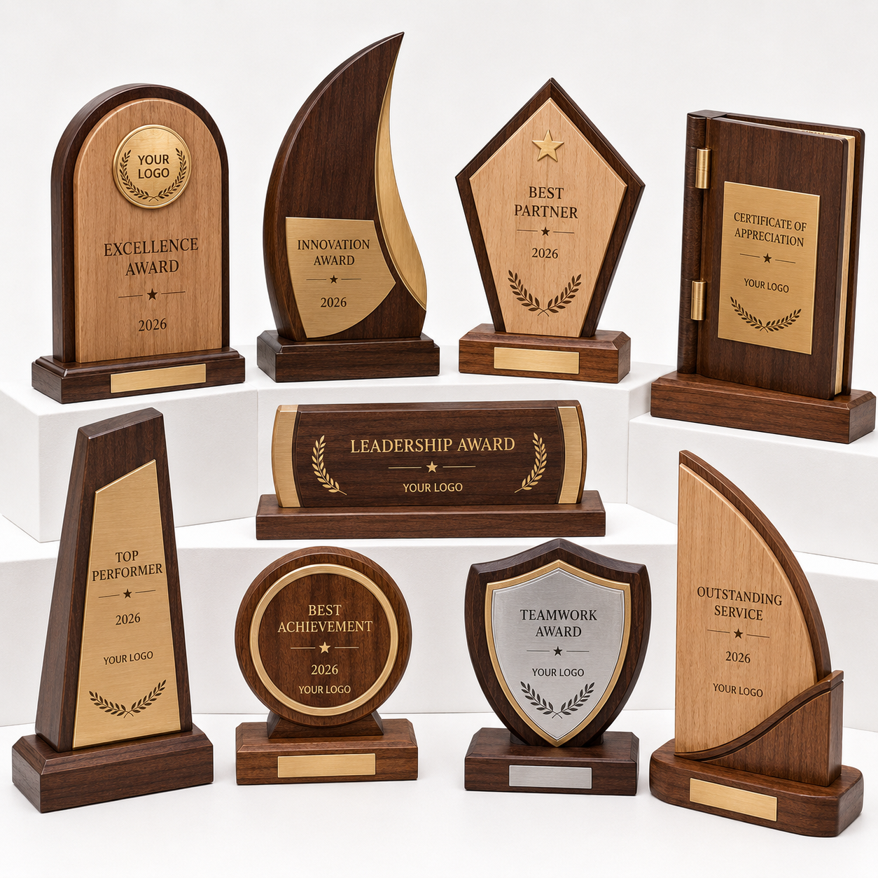 Trofeo in legno