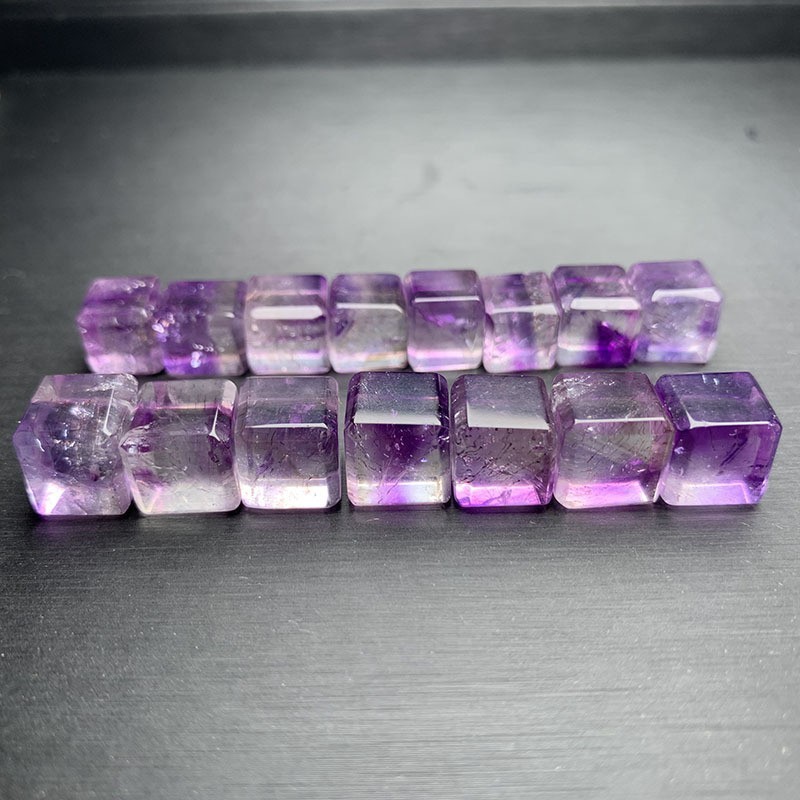 Purple sugar cube about 10mm
