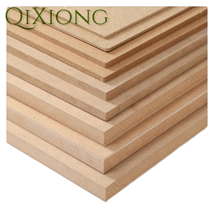 Modern MDF Plain Board with UV Glossy Finish Moisture-Proof and <strong>E1</strong> Formaldehyde Emission Standards <strong>Fibreboards</strong> Product - Product Image 1