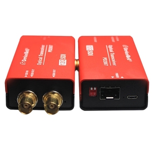 PD2007通用串行总线功率光纤设备12G SDI光收发器，带SFP模块一对 - Product Image 1
