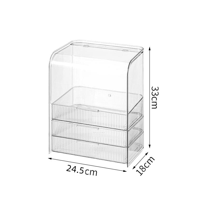 Small makeup box (transparent white)