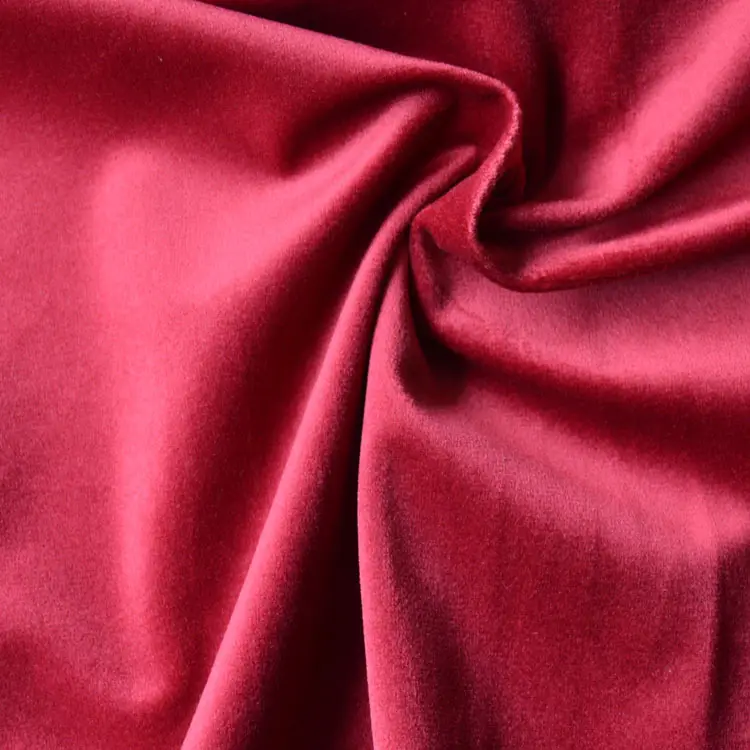 Tissu velours gaufré 100% polyester italien, 5 pièces