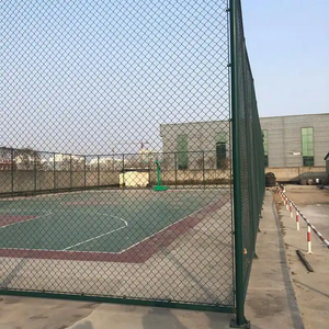 2.1*3.6mm Đường kính PE hàng rào cho bóng đá bóng đá Nộp hàng rào <span class=keywords><strong>Net</strong></span>/cho sân vận động thể thao PVC màu xanh lá cây thể thao sân vận động hàng rào chuỗi - Product Image 5