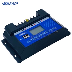 AISHANG Werksverkauf Solar laderegler PWM 12V 24V 20A 30A Big LCD Display Solar regler - Product Image 5