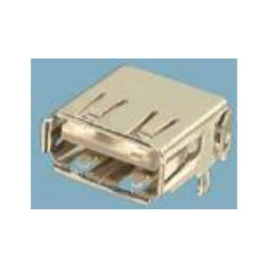 FCI ช่องเสียบ USB ชนิด A 2.0ซ็อกเก็ตปิดภาคเรียน USB แนวนอน1พอร์ต87520-0010BLF เนื้อหา (940910048617) - Product Image 1