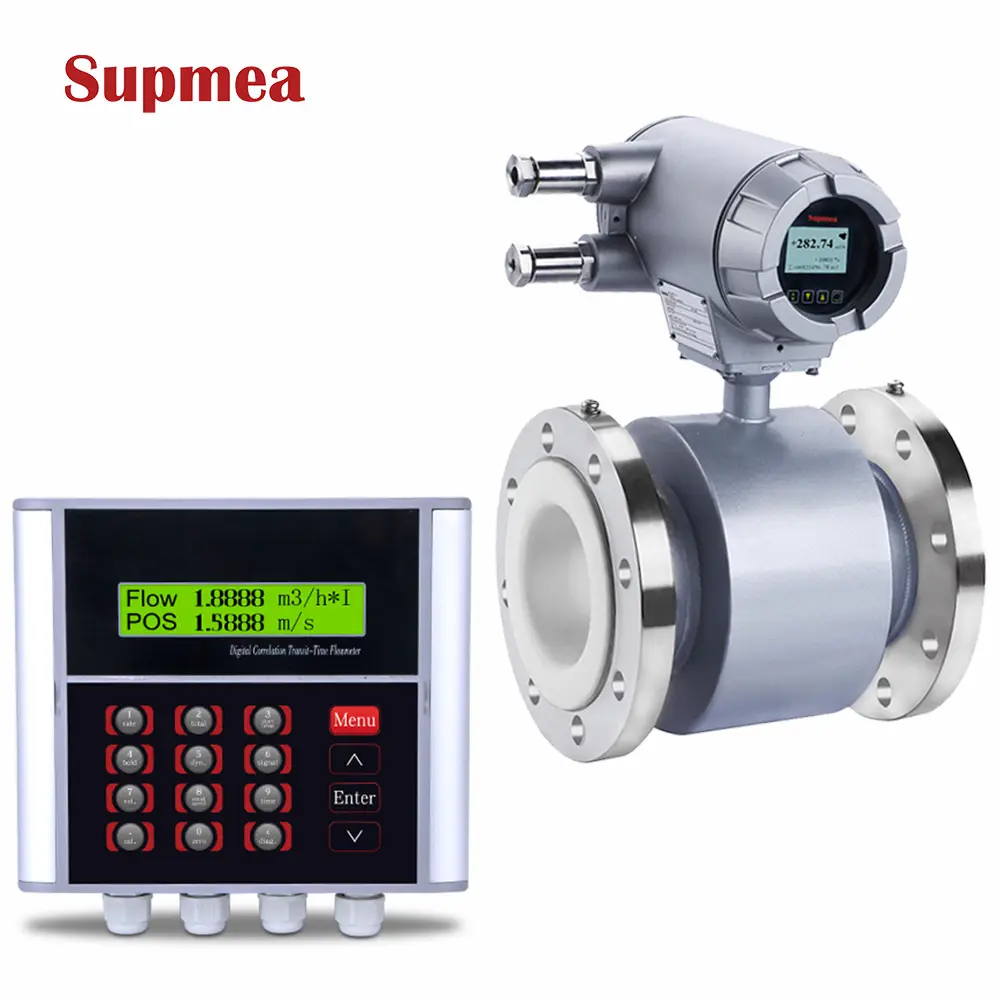 Ultrasonic Flow meter electromagnetic flow meter handheld clamp on flowmeter