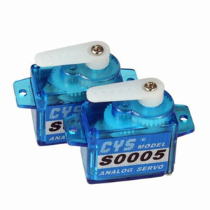 CYS-S0005 прямая продажа, аналоговый GPS RC сервопривод SG90, 5 г, 0,8 г/1 кг, крутящий момент, детали мини-RC лодки, суперлегкая металлическая пластиковая шестерня 4 мм - Product Image 6