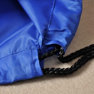 Sublimación Cadena de nylon impermeable bolsa con cordón logotipo personalizado poliéster mochila gimnasio deporte bolsa con cordón - Product Image 6