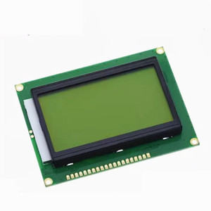 LCD-Karte Gelber grüner Bildschirm 12864 128 X64 5V Bluescreen-Anzeige ST7920 LCD-Modul - Product Image 5