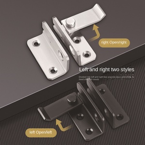 <span class=keywords><strong>Key</strong></span> mở khóa cách dày thép không gỉ Bolt khóa chống trộm cửa Latch cho cửa sổ bằng gỗ sắt đồ nội thất mở ổ khóa - Product Image 2