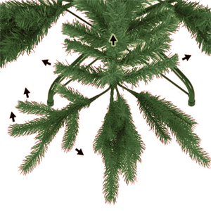 2021 Christmas Tree Decoration Outdoor 7.5ft Christmas Trees