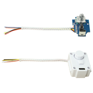 Rotary Encoder <strong>Module</strong> 360 Digital Potentiometer Pulse Signal <strong>Output</strong> Tuner Governor Dimmer <strong>Output</strong> Voltage Custom Modification - Product Image 1