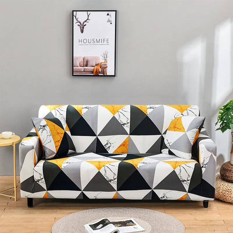 Sofa Couch bezug Stuhls chutz 1/2/3/4-Sitzer Geometrische Sofa Schon bezüge Elastische Sofa bezüge für Wohnzimmer