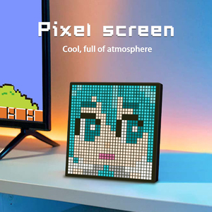 <strong>LED</strong> Pixel Display Smart Matrix RGB for Bluetooth App Control Programmable Screen Nightlight Cool Animation <strong>DIY</strong> Decor Frame <strong>10W</strong> P - Product Image 5