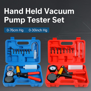 हाथ में रखे वैक्यूम दबाव पंप परीक्षक वैक्यूम गेज और ब्रेक ब्लीडर किट - Product Image 4