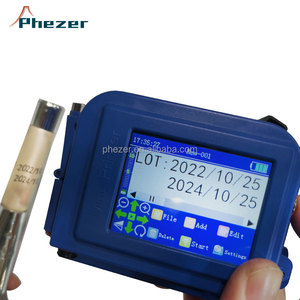 Phezer Mini Hand druckmaschine Flasche Chargen code Chargen nummer Tinten strahl drucker