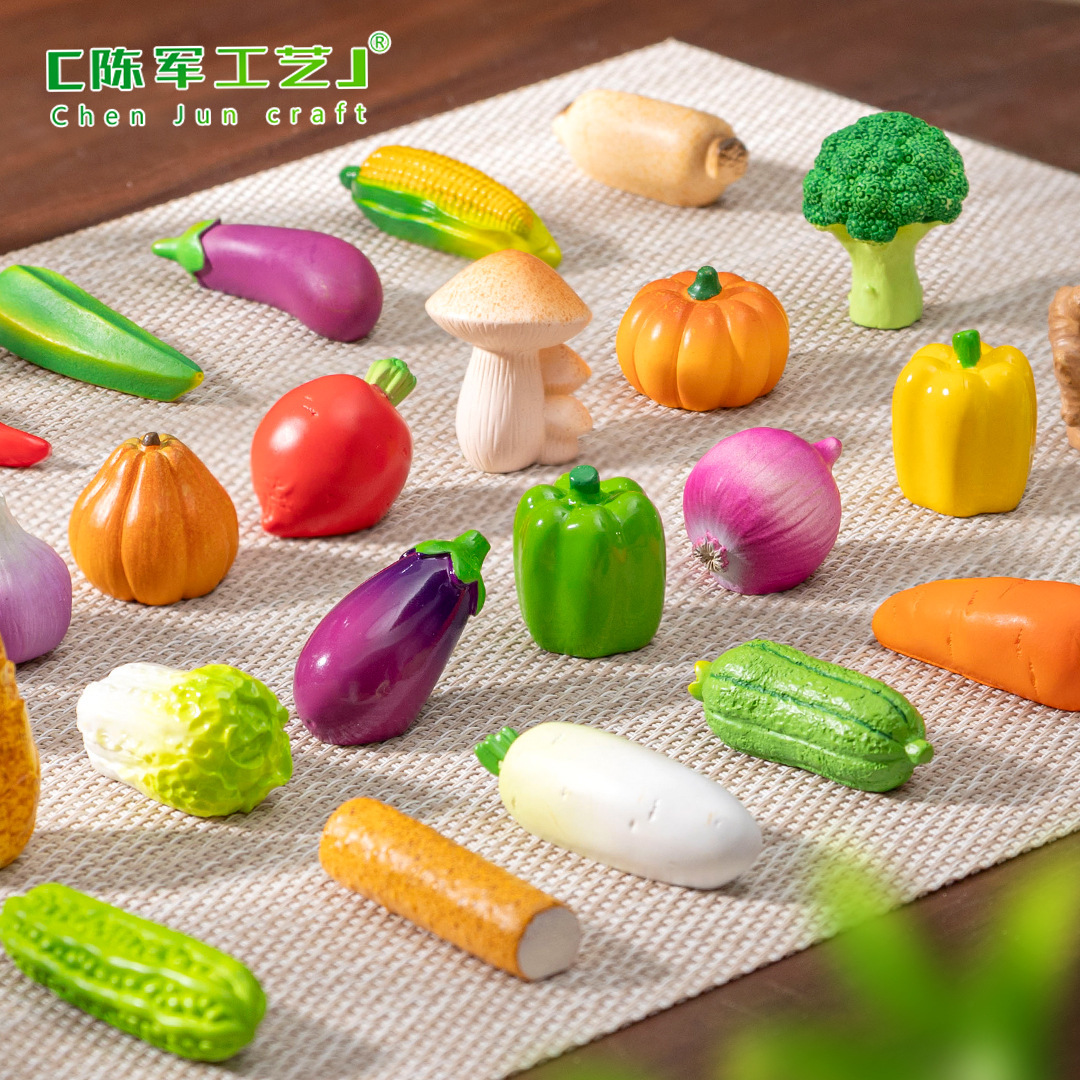 Una colección completa de vegetales grandes