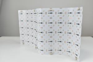 Yüksek parlaklık Led üreticisi renkli akıllı aydınlatma 5050 RGBCCT 200leds reklam esnek Led panel levha - Product Image 5