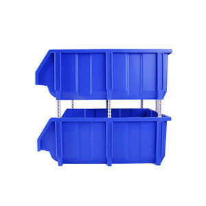 Özel Logo kombinasyon tipi Forplastic depolama kutusu küçük istiflenebilir depolama parçaları Bin asmak - Product Image 6