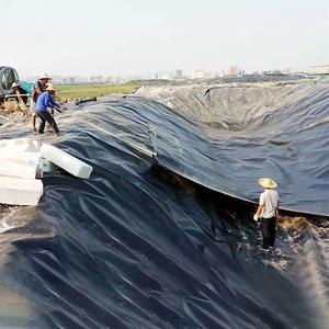 Yüksek kalite 1mm endüstriyel HDPE PVC LLDPE kompozit geomembran gölet astar Anti-UV balık tankı açık yüksek performanslı LDPE PP - Product Image 4