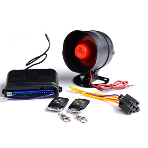 超音波センサー出力内蔵リレー付きDC12Vユニバーサルリモートコントロールカーアラームセキュリティシステム - Product Image 1