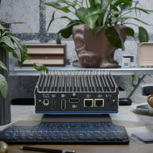 Dual LAN Mini ITX Desktop <strong>Computer</strong> Intel Celeron J4125 1xHD-MI 2xDP Fanless PfSense Router SSD <strong>Linux</strong> OS Used Product JP AU Plug