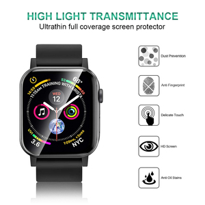 YCYMO akıllı saat aksesuarları 3D yuvarlak kenarlı ekran koruyucu Apple için İzle serisi 7 8 Ultra ekran koruyucu 41mm ve 45mm - Product Image 2