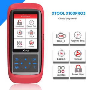 XTOOL X100 Pro3 professionelles Schlüsselschneiden automatische Schlüsselprogrammierung Eingabe von EPB-, ABS-, TPS-Reset-Funktionen kostenloses Update lebenslang