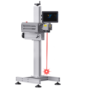 Profession elle Faserlaser maschine Coded rucker Laser beschriftung maschine Expire Batch Coding Druck Verfalls datum Chargen nummer - Product Image 1