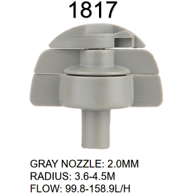 Gray,2.0mm nozzle