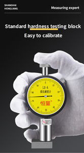 Indicatore di quadrante ad alta precisione LX-A-C-D Silicone EVA Gauge gomma spugna plastica Tester durezza per la precisione - Product Image 6