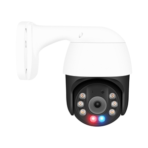 6MP 3X ซูมอัตโนมัติ PT POE รักษาความปลอดภัยกล้อง IP p/tilt ไซเรนและไฟฉายสีแดงสีฟ้าปลุกวิสัยทัศน์กลางคืนแบบ2ทางเสียง - Product Image 2