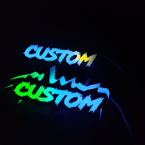 Light <strong>Logos</strong> Illuminated Multicolor <strong>LED</strong> Badge - Product Image 4