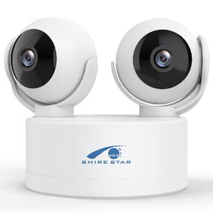 T15 superventas cámara de bebé 1080p Mini Ptz 2mp cámara inalámbrica con sensor de movimiento con sonido Cámara Cctv Dual con grabación - Product Image 1