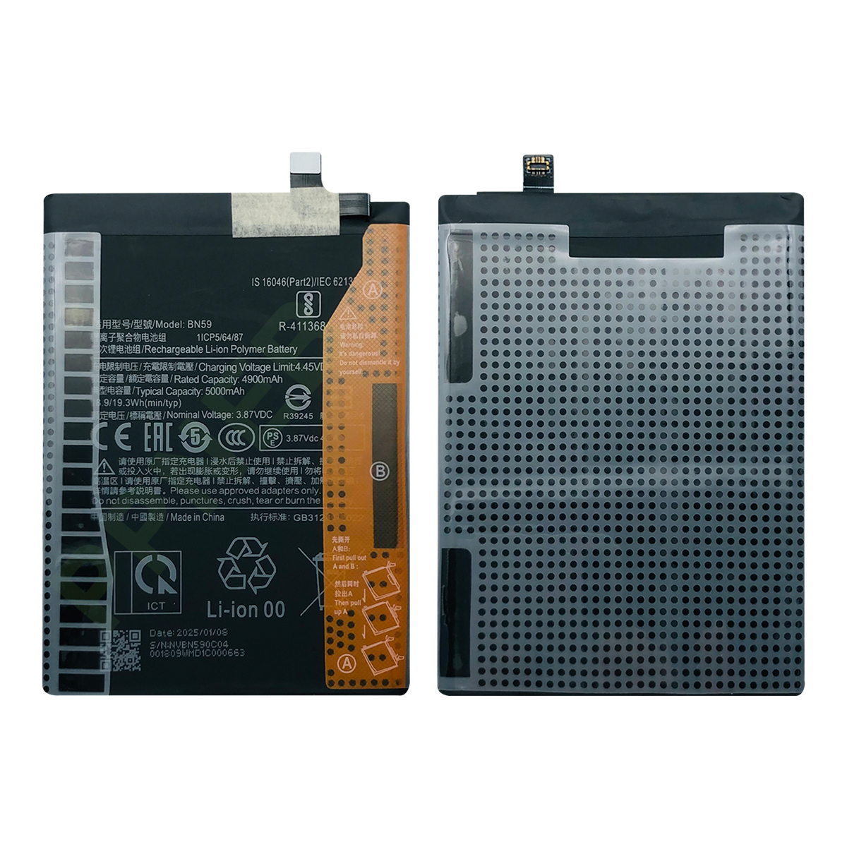 pour Xiaomi BN59-Note10