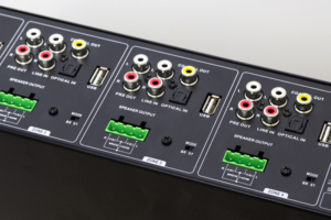Amplificador de 4 zonas HA400, entrada de Audio principal, entradas analógicas y digitales, transmisión de música local/en línea RJ45, Audio doméstico inteligente - Product Image 4
