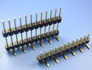OEM電子部品2.54 2.0 1.27 1.0 0.8mmメスヘッダーDIP SMT Pcbピンヘッダー2.54mmピンヘッダー - Product Image 4