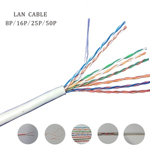 8 Pairs 16 core 1000FT Categoria 5 cat5 veloce cat utp Lan di Rete Verticale Tronco Cavo Per La macchina Digitale di Comunicazione di Rete sistemi di - Product Image 6